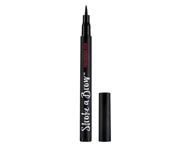 STROKE A BROW FEATHERING PEN - SOFT BLACK image