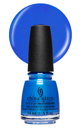 China Glaze Nail Lacquer, Crushin' On Blue 0.5 fl oz