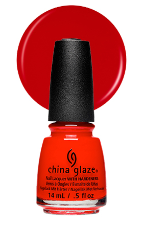 China Glaze Nail Lacquer, Flame-boyant 0.5 fl oz