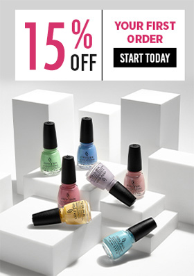 China Glaze Get 15% off your first order, start today