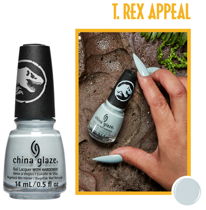 CHINA GLAZE NAIL LACQUER, T. REX APPEAL IMAGE