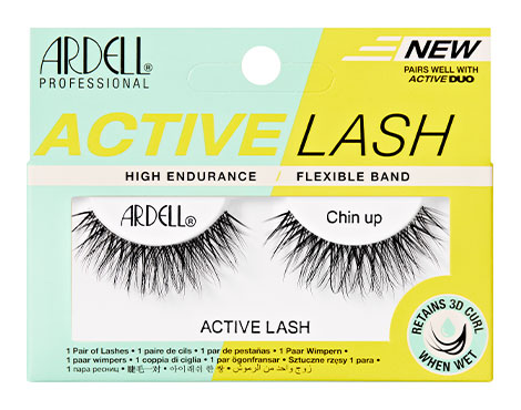 Chin Up Ardell Active Lashes Collection Image