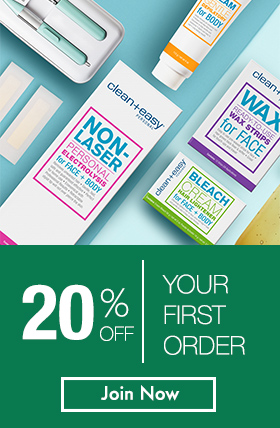 Clean & Easy advertisement to Join Newsletter to save 20% on your first order